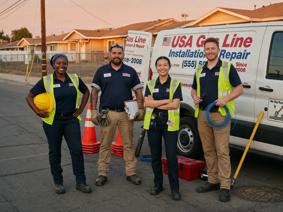 Gas Line Installation company in Nuremberg, PA